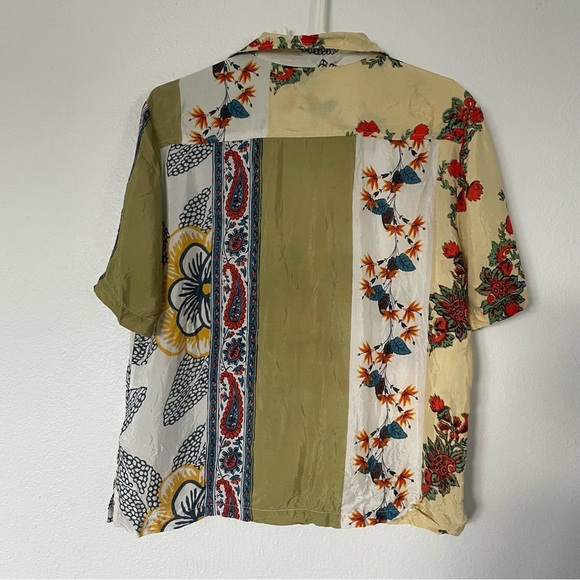 UO Hayden Souvenir Button Down XS - Picture 7 of 11